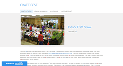 Desktop Screenshot of mhcraftfest.com